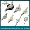 Sliding Door and Window Wheel Accessories: Bearings, Pulleys, Positioning Wheels, Floor, Concave, and Cabinet Door Wheels.