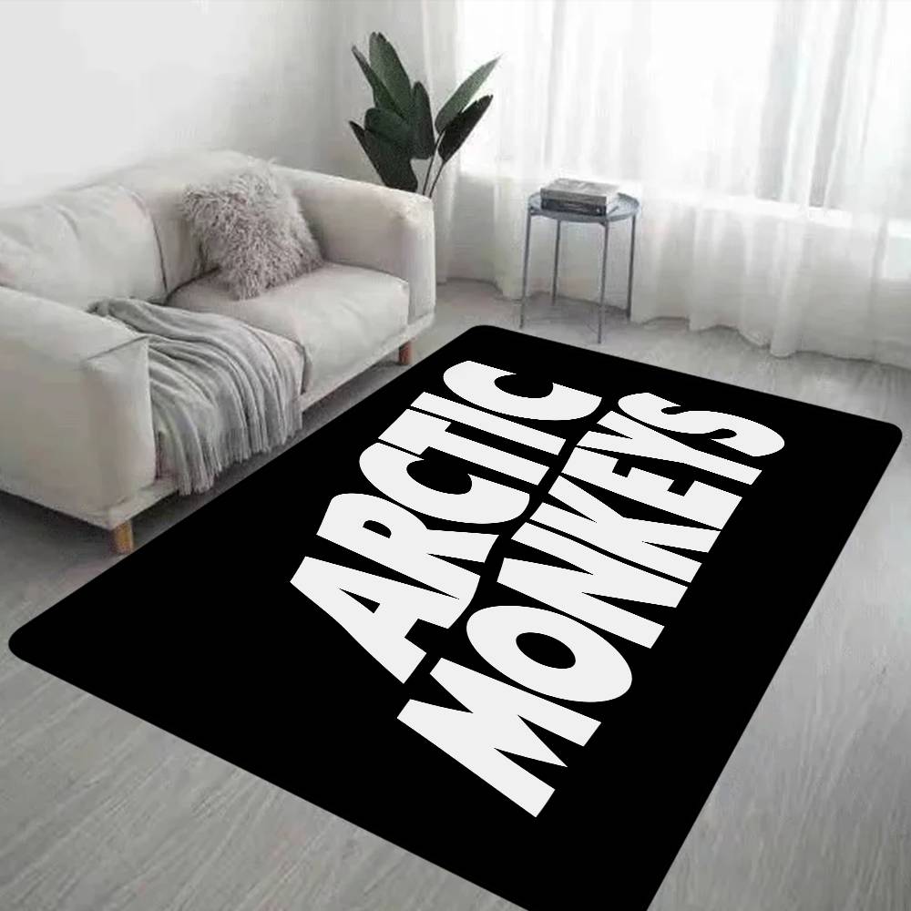 A-ARCTIC M-MONKEYS Bathroom Mat Kids Room Bedroom Decoration Balcony Anti-Slip Doormat Living Room Welcome Rug