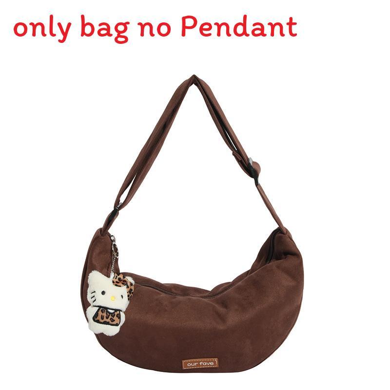 Small Faux Suede Animal Print Bag With Zipper Closure For Casual Daily Use