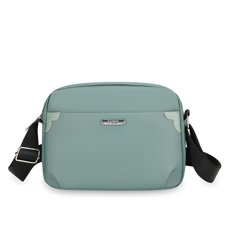 Women's Crossbody Bag Simple Single Shoulder Bag Lightweight Nylon Casual Bag