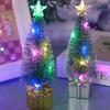Neuer Mini Leuchtender Weihnachtsbaum LED Lichter Kindergeschenke Neujahr Weihnachtsfeier Dekorationen Heim Desktop Dekoration