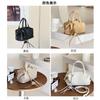 2026 New Cowhide Boston Pillow Bag Large Capacity Commuter Foreign Trade Leather Small Bag Casual Shoulder Crossbody Bag