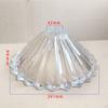 Vintage Glass Lampshade Clear Ceiling Shade for Cafe Hallway Wedding Ornament