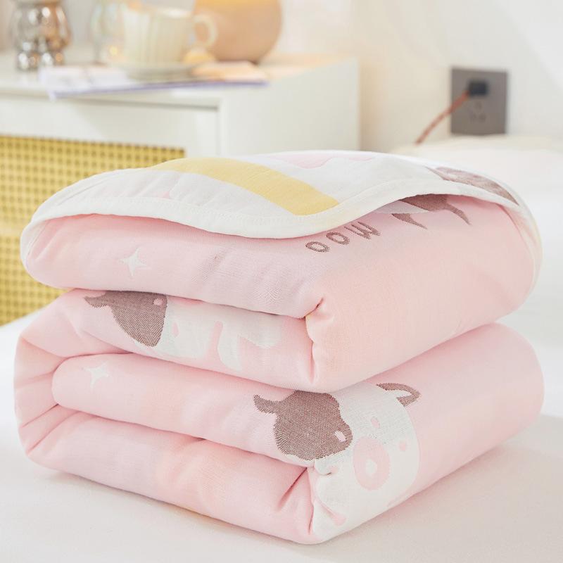 Summer Cooling Blanket Breathable Soft Cooling Quilt Machine Washable Air Conditioning Quilt