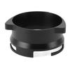 Dosing Funnel Aluminium Alloy Splash Proof Rotatable Coffee Dosing Ring for 54mm Portafilter Black
