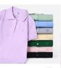 Women's Custom Logo Embroidered Cotton Short Sleeve Polo Shirt