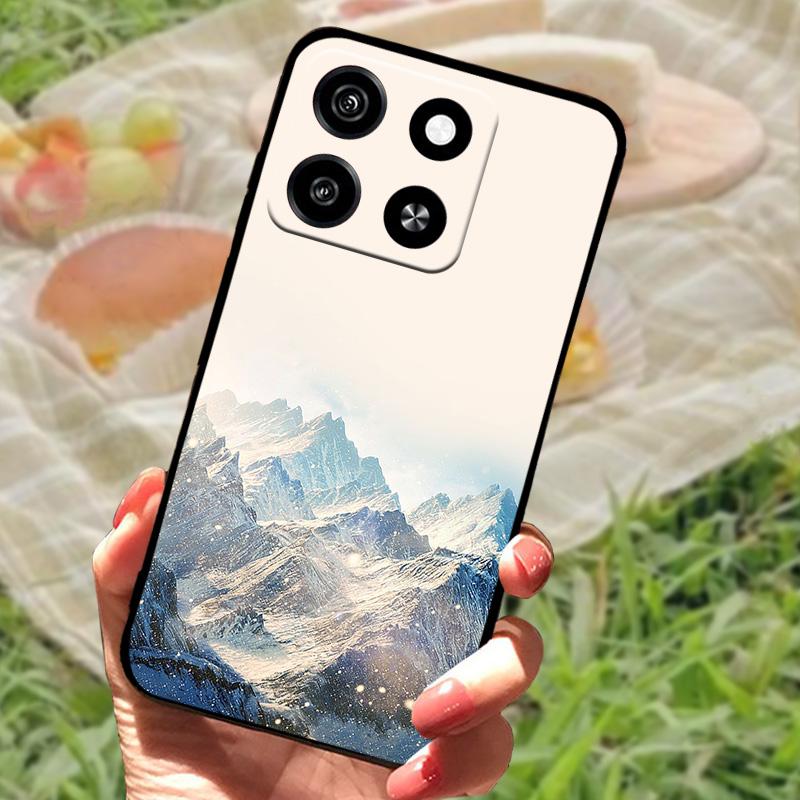 Für ZTE Blade A55 Hülle Weiche Silikon TPU Handyhülle Für ZTE Blade A35 Z2453 Stoßfeste Rückabdeckung A35 A55 Schutzhülle Funda