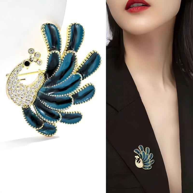 Luxury Korean Bow Brooch – Elegant and Versatile Pin for Suits and Attire