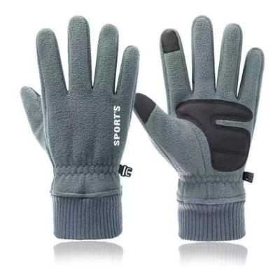 New 1Pair Winter Gloves Men Women Bike Thermal Fleece Cold Resistance Wind Waterproof Warm Outdoor Running Skiing Mitten