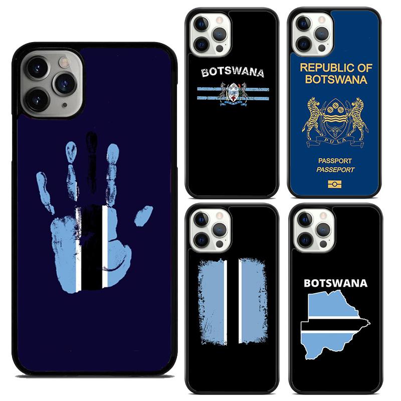 Botswana Flag Soft Phone Case For IPhone 18 17 Air 16 15 14 Max Plus 11 12 13 Pro Max Phone Cover coque Shell Fundas