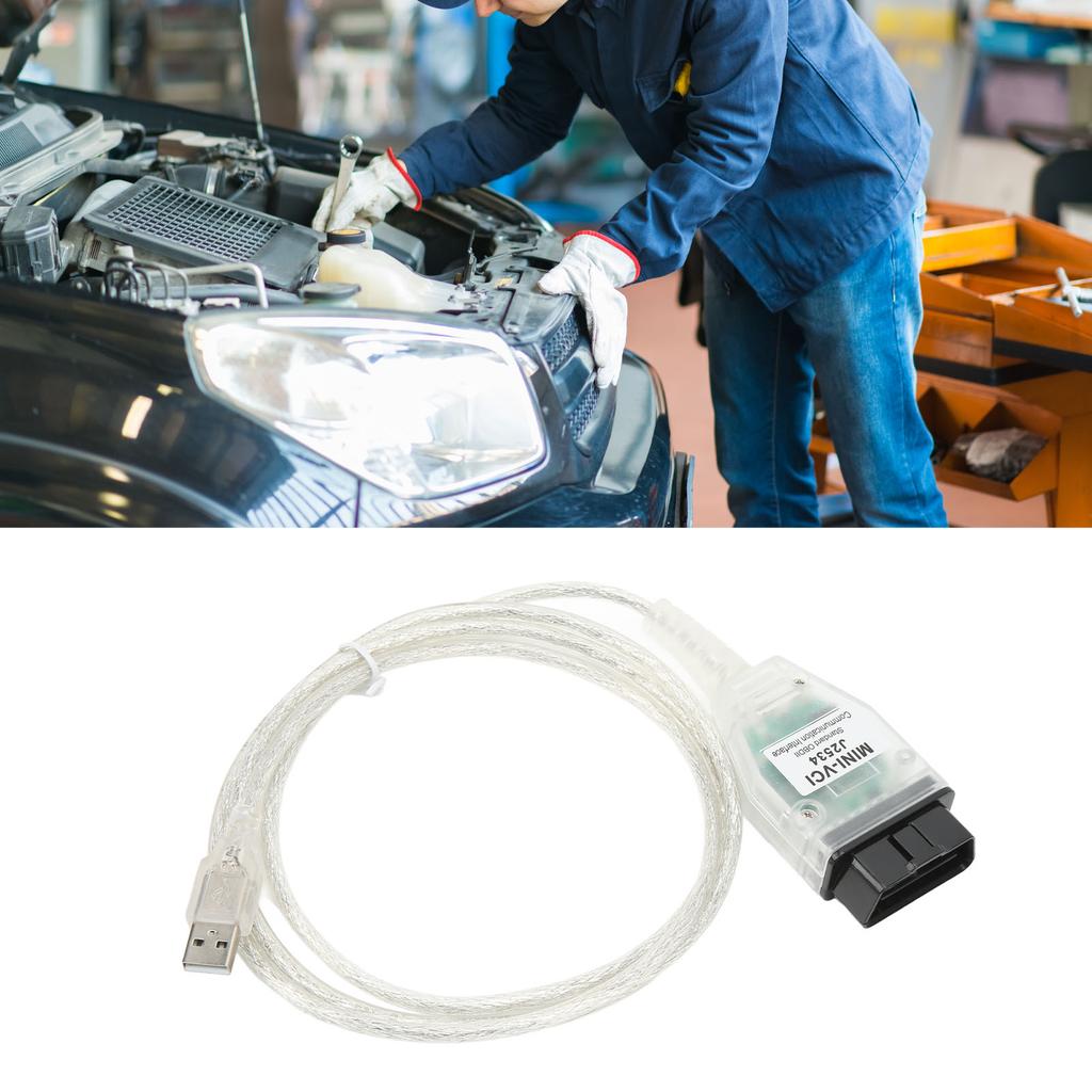 Car Diagnostic Cable for 10, Reader Cable with VCI TIS 16pin J2534 V18.00.008 Vehicle