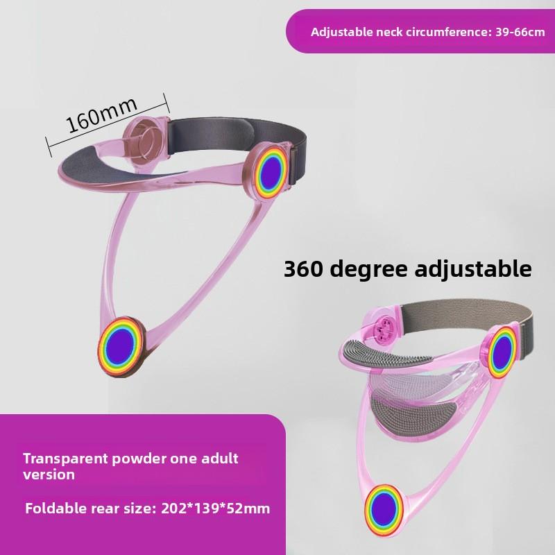 Adjustable Neck Support System - 5th Gen Ergonomic Cervical Collar for Adults & Kids with Posture Correction & Home/Office Use
