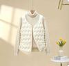 Winter new lamb wool vest women's thickened short warm inner with sleeveless coat slim and thin mother outfit
