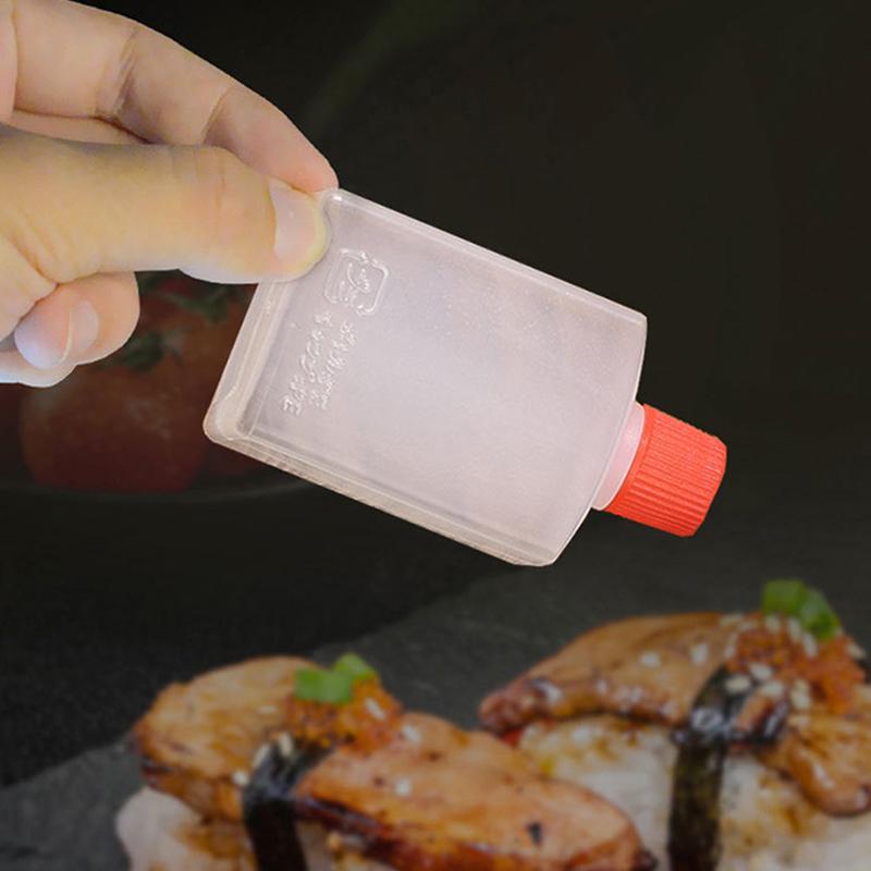 10Pcs 15/30Ml Soy Sauce Bottle Trumpet Seasoning Soy Sauce Vinegar Bottle Tool