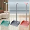 Durable Household Dustpan and Broom Set: Thick Plastic Large Garbage Shovel with Basket