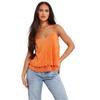 I Saw It First Womens/Ladies Layered Plisse Spaghetti Strap Camisole