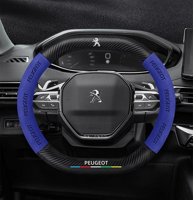 Potah volantu pro Peugeot 106 107 108 206 207 208 301 307 308 406 407 408 508 607 2008 3008 4008 5008 GT RCZ Rifter