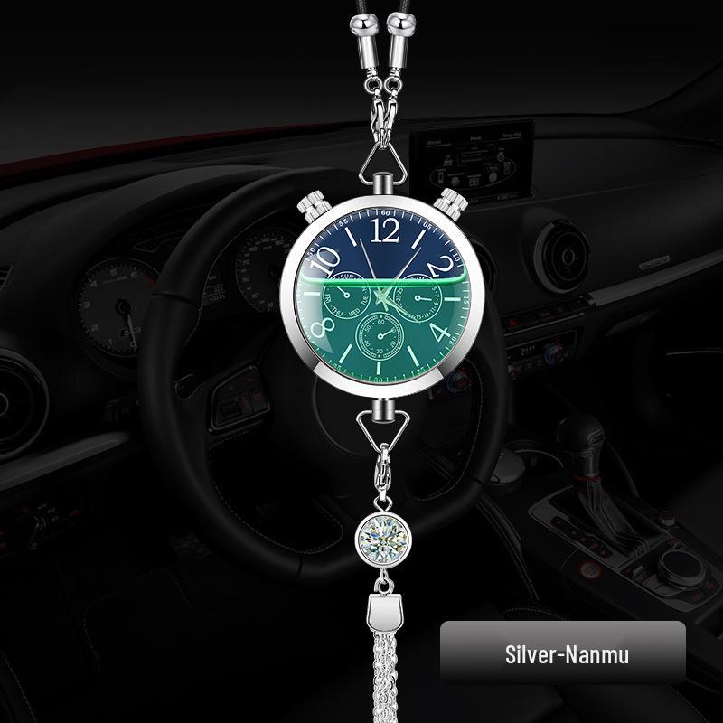 Hanging Car Air Freshener Pendant - Essential Oil Aromatherapy Deodorizer with Long-lasting Light Fragrance for Car Interior Decoration