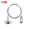 1Pcs Adjustable Spring Hook Wire Rope Suspension Kit  for Lighting Fixtures and Picture Decoration
