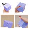 Cheese Sensory Tools Blueberry Squeeze Toy, Stress Relief Block Slow Soft Toy Rising Cube Pinch for Home Office Focus Aid Fidget