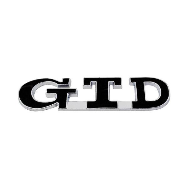 GTD trunk side sticker diesel sticker logo car styling for golf tiguan touran touareg sharan atlas phaeton