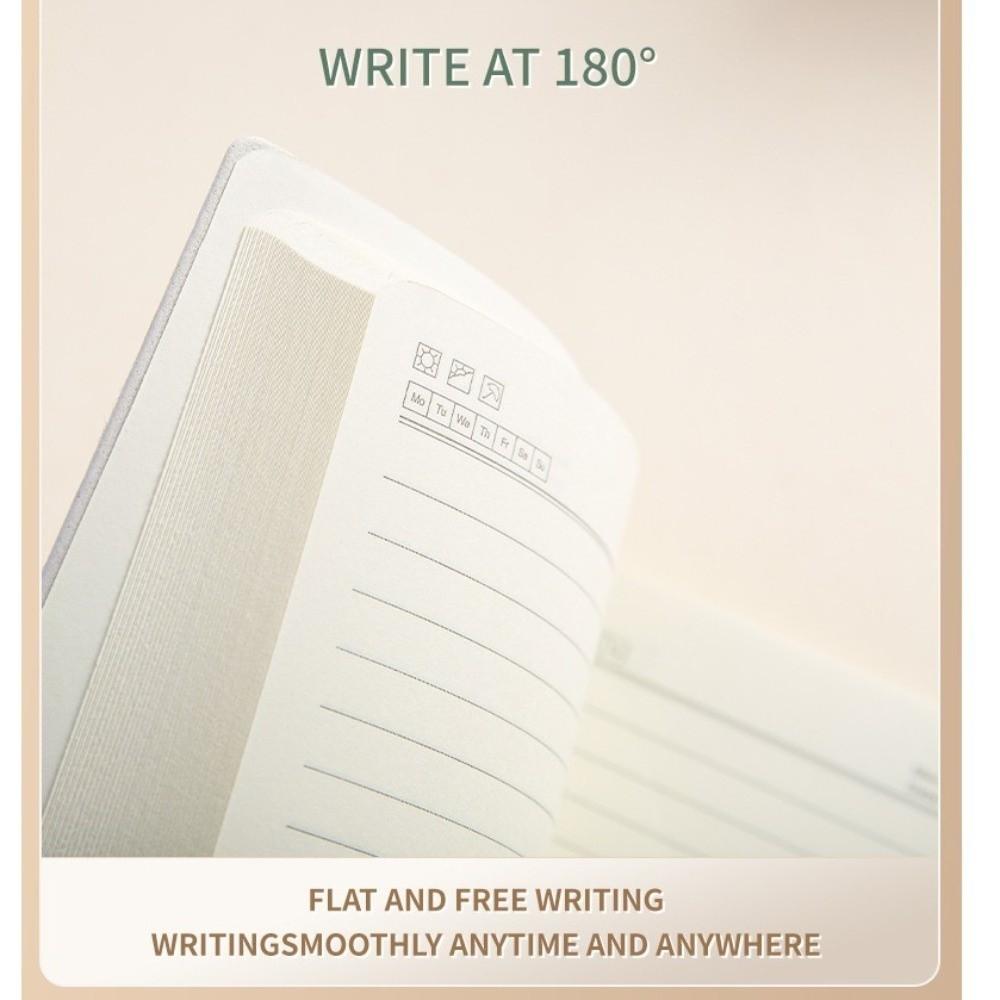 Cute Office Journal Diary Notepad Thickened Class lined NoteBook Floral Flower Notebook Student