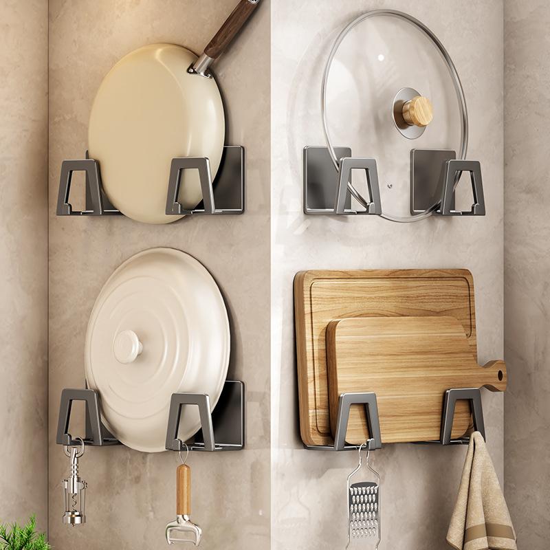Stainless Steel Sponge Holder Self Adhesive Sink Drain Drying Sponges Rack Lid Shelf Chopping Board Holder Kitchen Organizer Acc