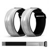 2Pcs LED Light-Up Armband High Visibility Luminous Reflective Safety Band Adjustable Outdoor Night Walking Running Riding