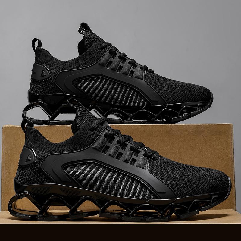 Men's Running Shoes Trainer Race Breathable Sneakers Non-Slip Jogging Cushioning Mesh Outdoor Couple Luxury shoes Off-road Shoes