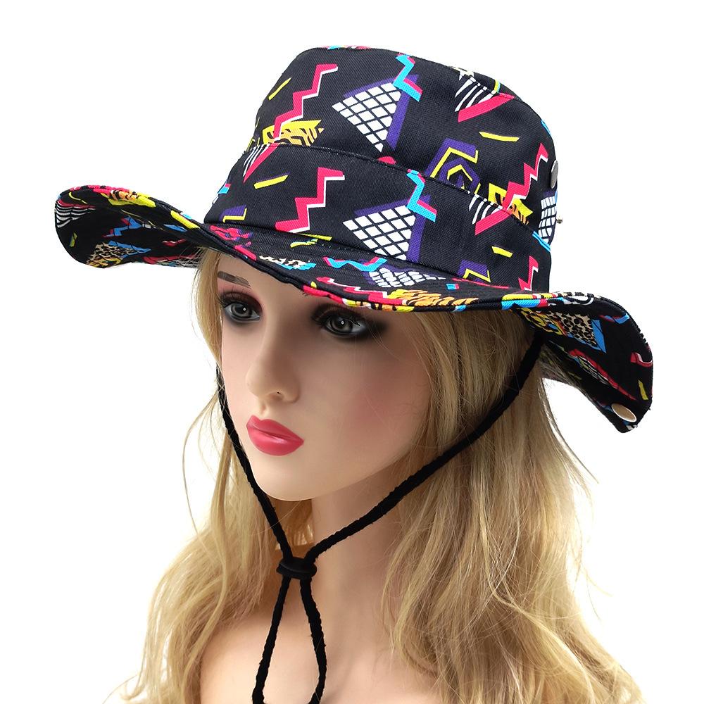 Zealous Sole Women's Trekking Wide Brim Sun Hat Adjustable Chin Strap Bucket Hat For Men Summer Sunscreen Windproof Fisherman Hat Unisex Hiking 56-58Cm
