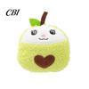 Soft Dog Toy for Puppies Plush Toy, Squeaky Sound Stuffed Puppy Cartoon Fruit Shape, Colorful Durable Chew-Resistant Pet Dogs Stress Relief