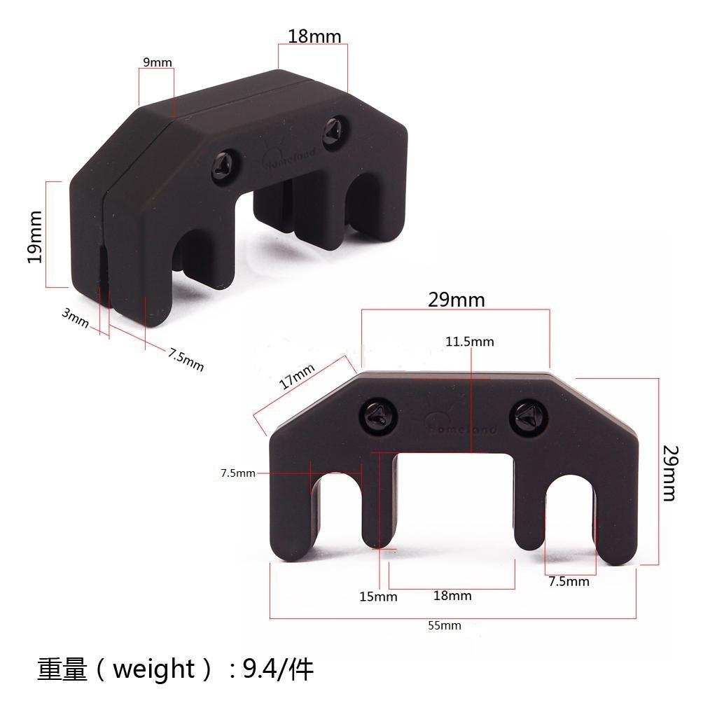 Musical Instrument Accessories Professional Practice Zinc Alloy 3/4 4/4 Violin Mute Black