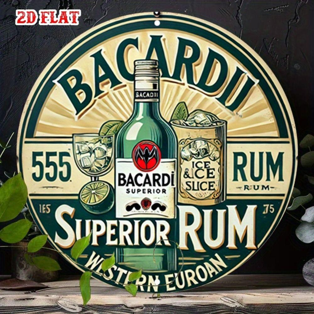 Segno in Latta Metallico Birra Decorazione Murale 20x30cm