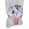 Artificial Flowers Crochet Flower Bouquet with Lights Decor Knitting for Girlfriend Shelf