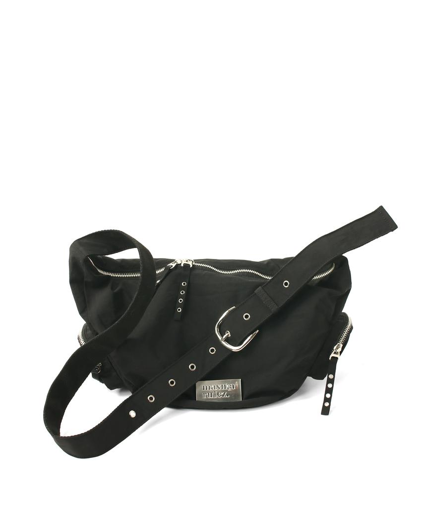Masmarulez 304Eyelet Ear Arch Bag_ Black