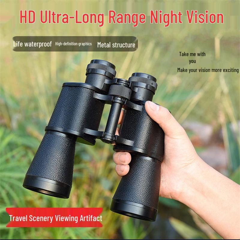 Russian Begosh HD Night Vision All-Metal Telescope Binoculars with High Magnification