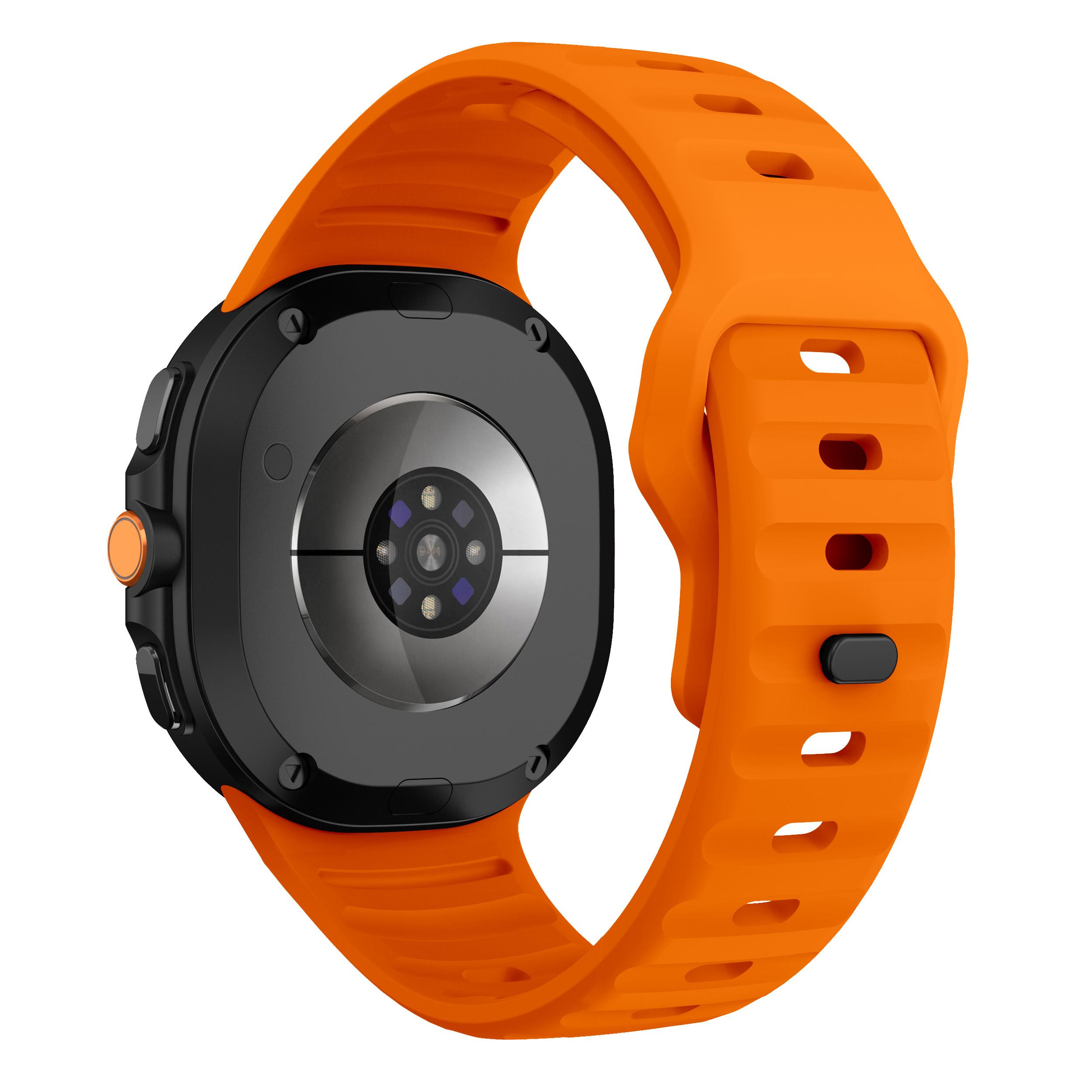 

Спортивный ремешок для Samsung Galaxy Watch 8 Classic Дышащий Браслет с обратной пряжкой для Galaxy Watch 8 44 40 мм Силиконовый ремешок Galaxy 8 40mm