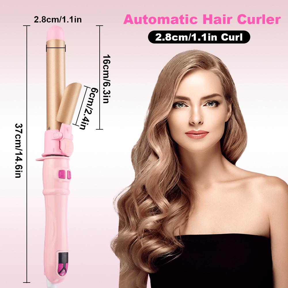 Fully Automatic Rotating Curling Iron - Multi-functional Curler and Perm Stick Artifact