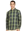 Men Slim Fit Checkered Full Sleeves Spread Collar Casual Shirt