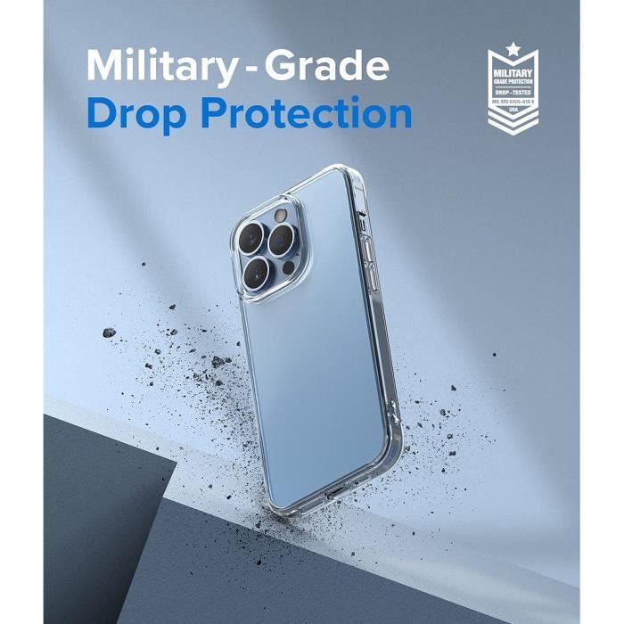 Case - TPU - iPhone 13 Pro - Transparent - Anti-Yellowing - Scratch-Resistant