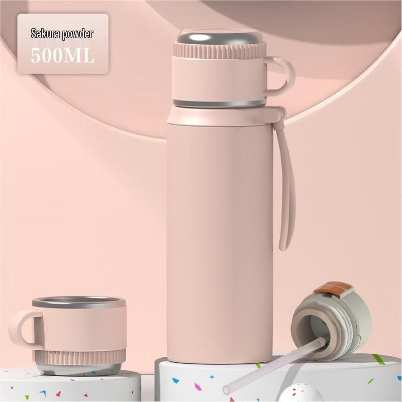 ZETAI Insulated Stainless Steel Water Bottle