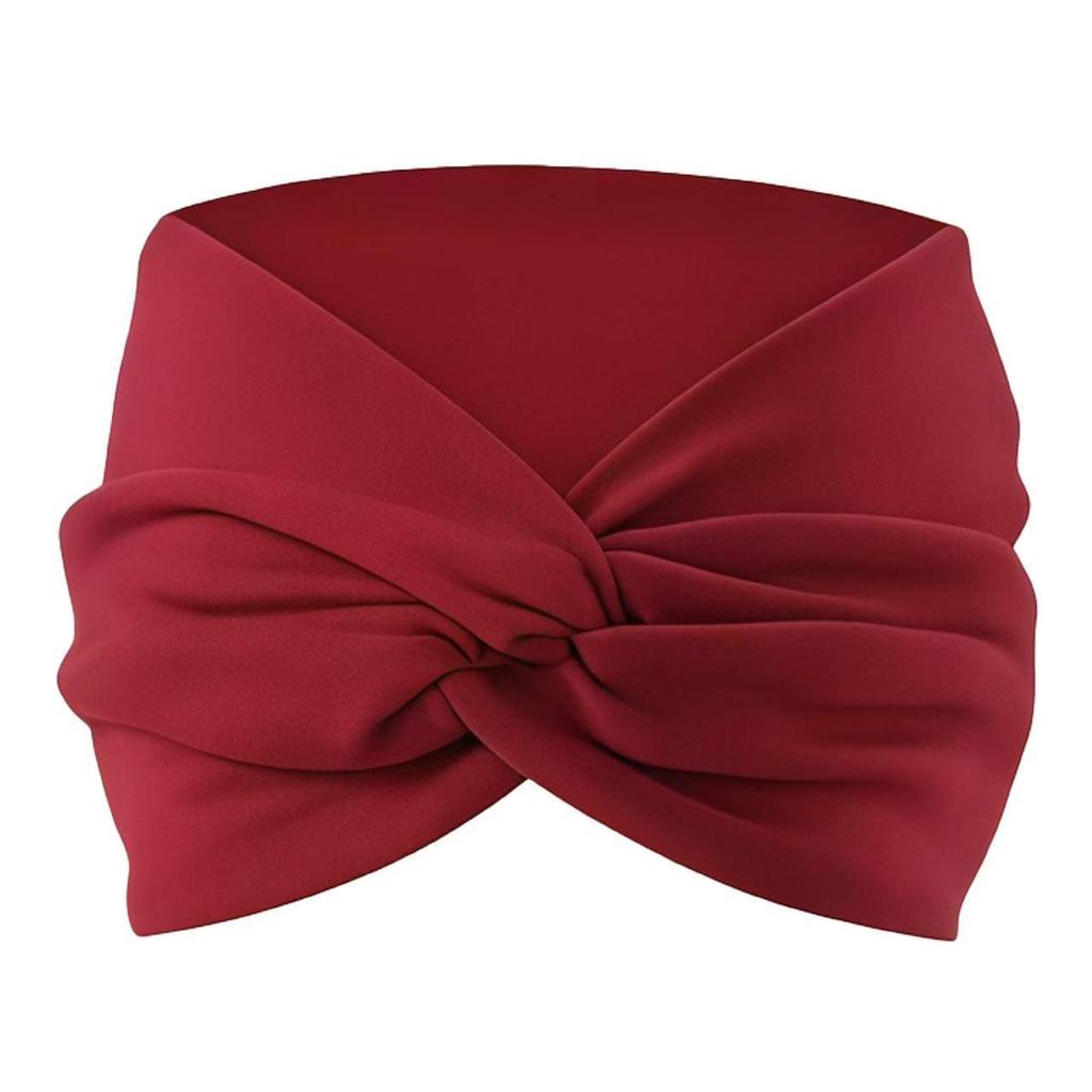Bohemian Women's Non-Slip Twisted Elastic Headband Scarf Hair Accessory