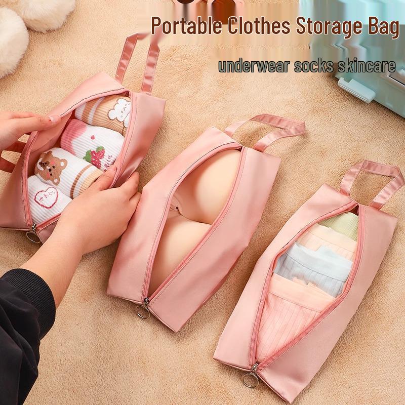 Waterproof Travel Underwear and Socks Organizer Bag