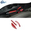 Red Carbon Fiber Handbrake Handle Decor Trim For Jeep Wrangler JK Accessories