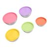 5PCS Mixing Bowls with Lids Stainless Steel Stackable Nesting Bowl Food Container for Baking Cooking