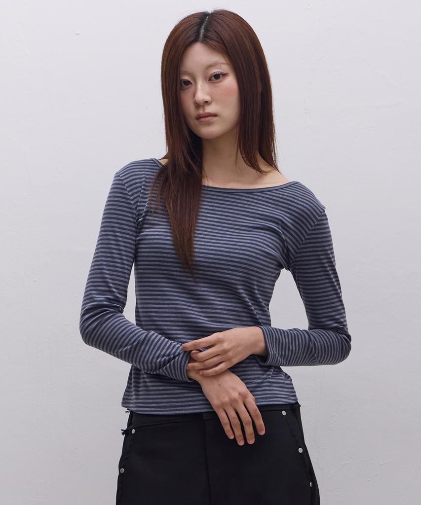 Ebeulisi 23 Logo Long Sleeve (Deep Blue)