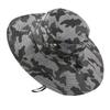 Unisex camouflage big eaves cotton bucket hat floral sun hat outdoor travel fishing sun climbing hat