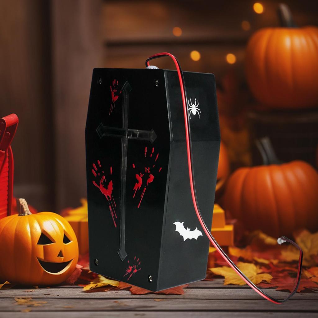 Scream Box Speaker Party Decoration Gift Candy Box Halloween Sound Sensor