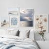 Ozean Segelboot Strand Muschel Krabbe Schneckenhaus Landschaft Poster Und Drucke Wandkunst Leinwand Ölgemälde Bilder Für Wohnzimmer Dekor