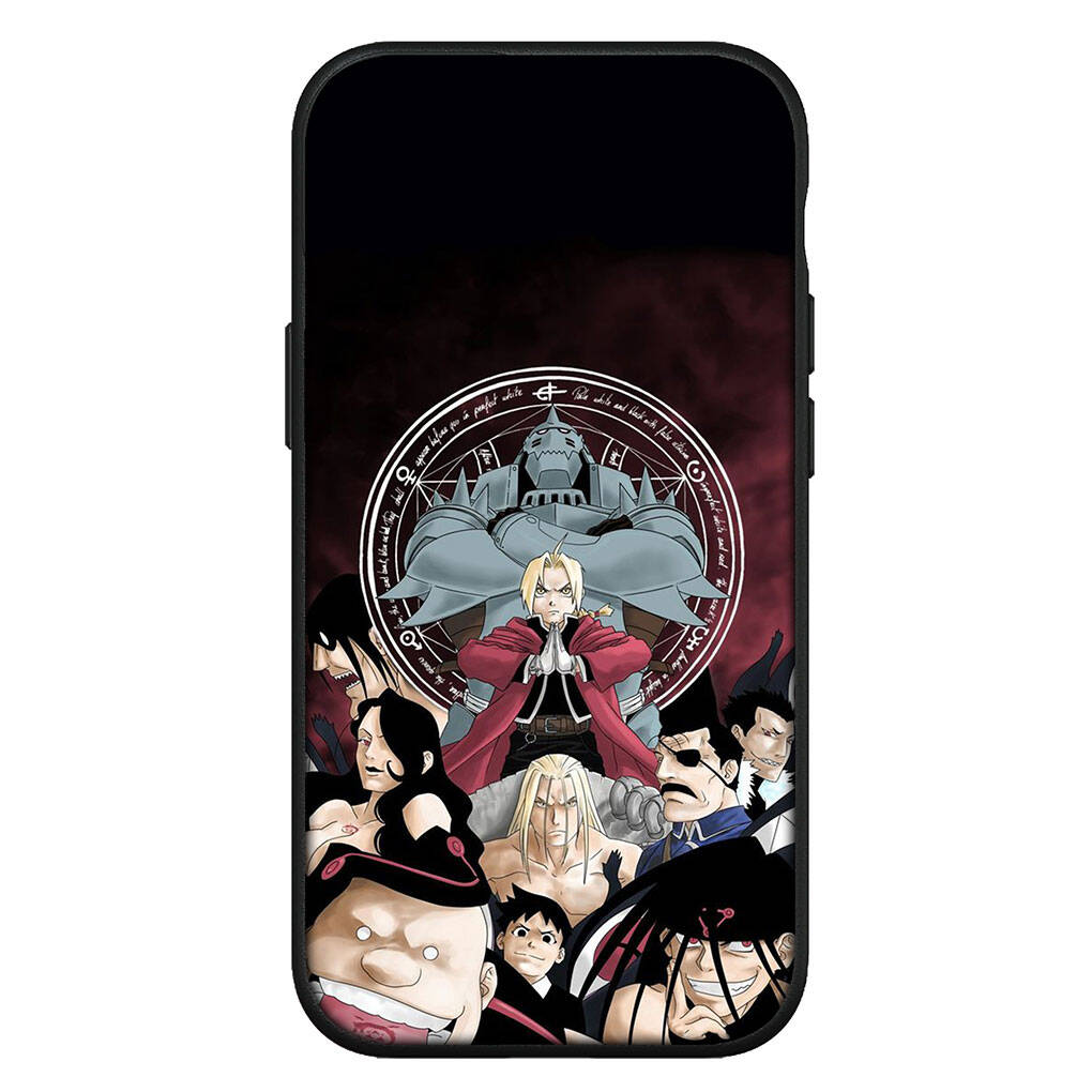Для Motorola Moto Edge 70 60 50 G54 G86 Samsung Galaxy S25 iPhone 17 16 15 Redmi Note 14 13 Pro Max Чохол для телефону Мультфільм Fullmetal Alchemist Елрік Едвард